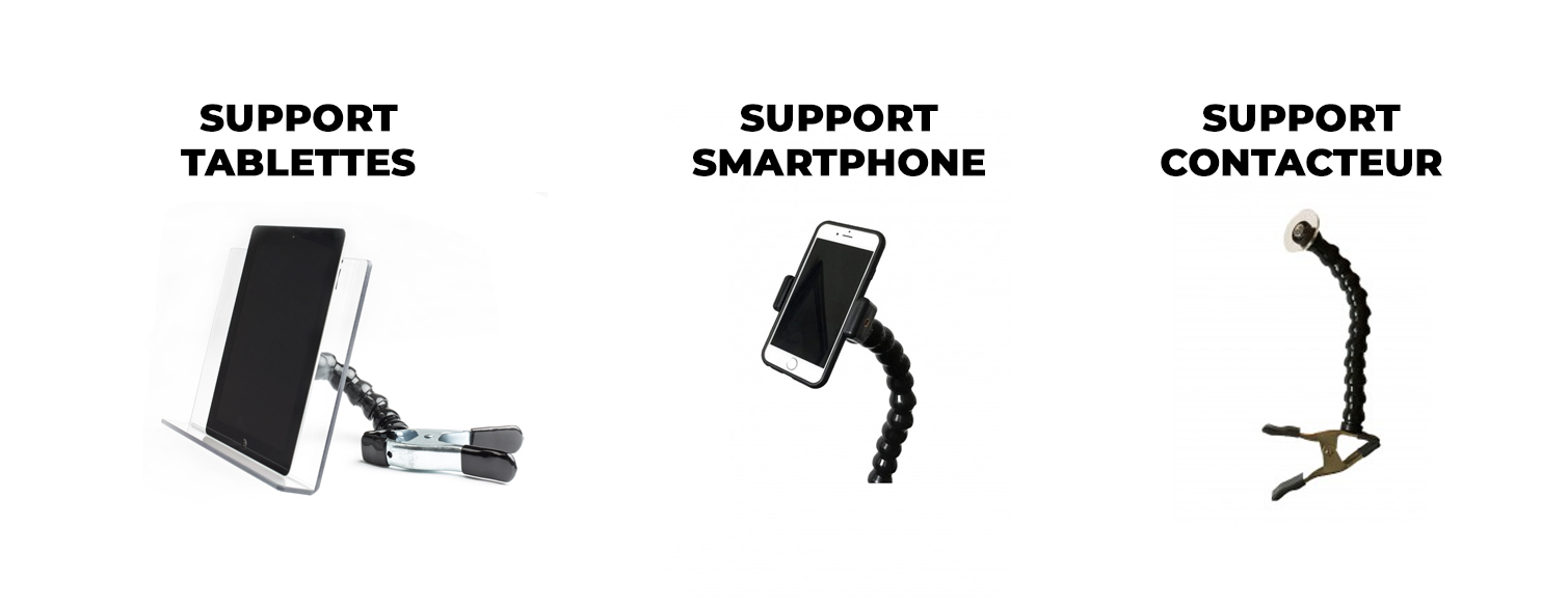 Support bras articulé - Pour téléphones et tablettes