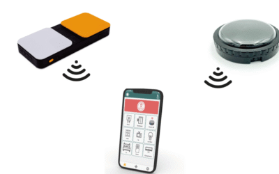 Contrôler son environnement avec un contacteur Bluetooth : trois façons d’utiliser Blue2, AeroSwitch et les contacteurs filaires avec JIB